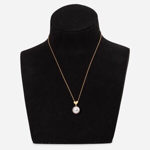 Celine Pearl Heart Necklace